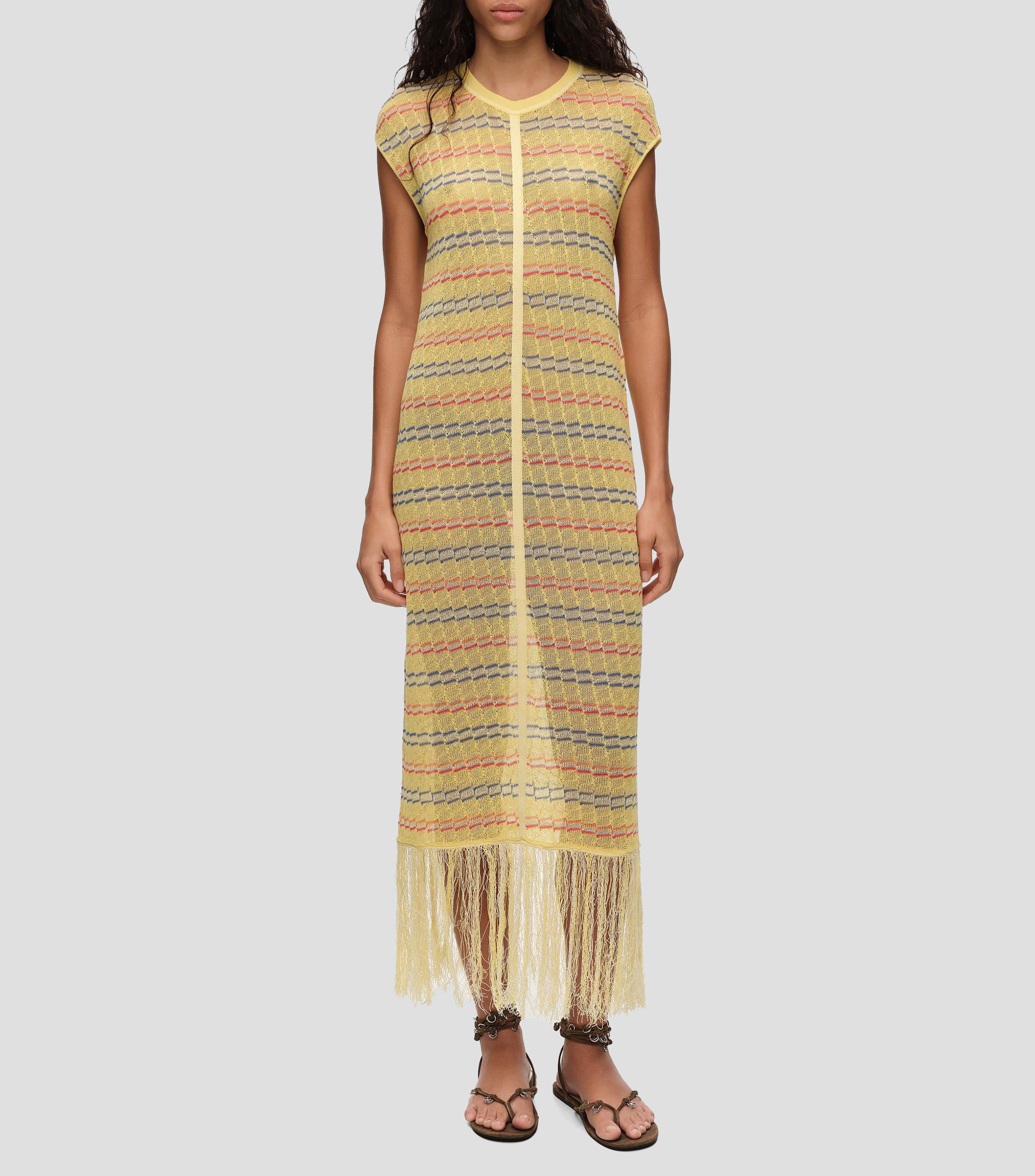 vestido midi fantasía Mujer